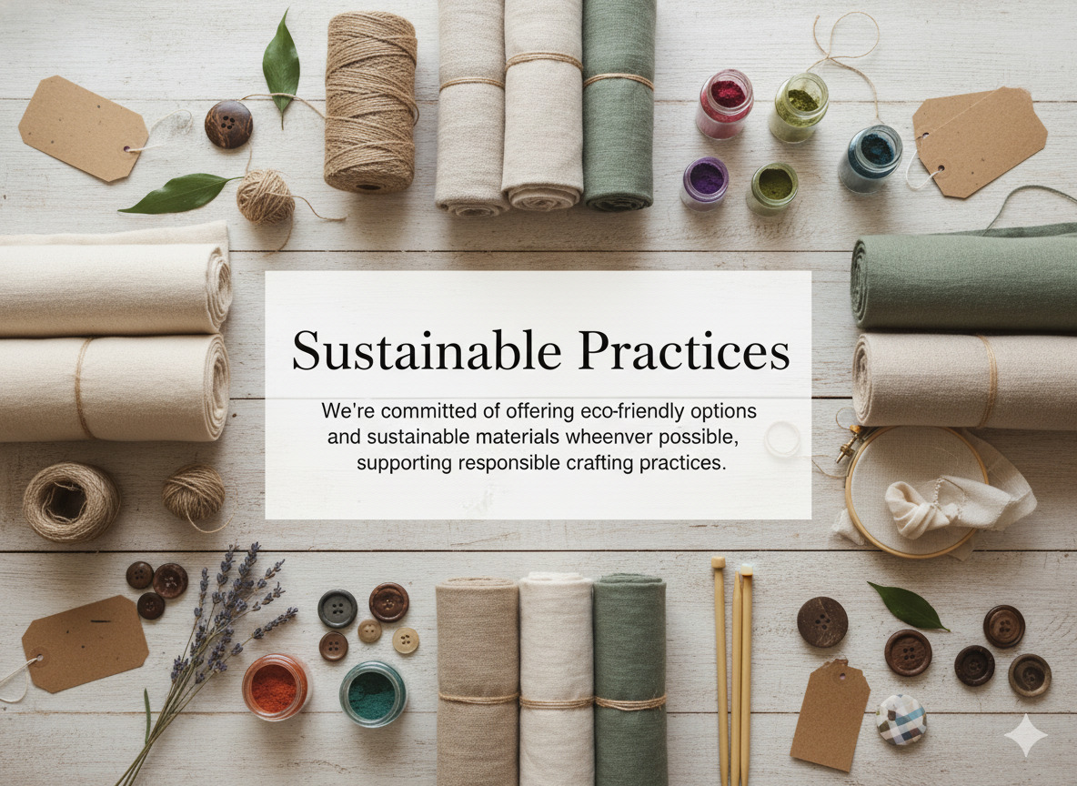 Eco-friendly crafting materials